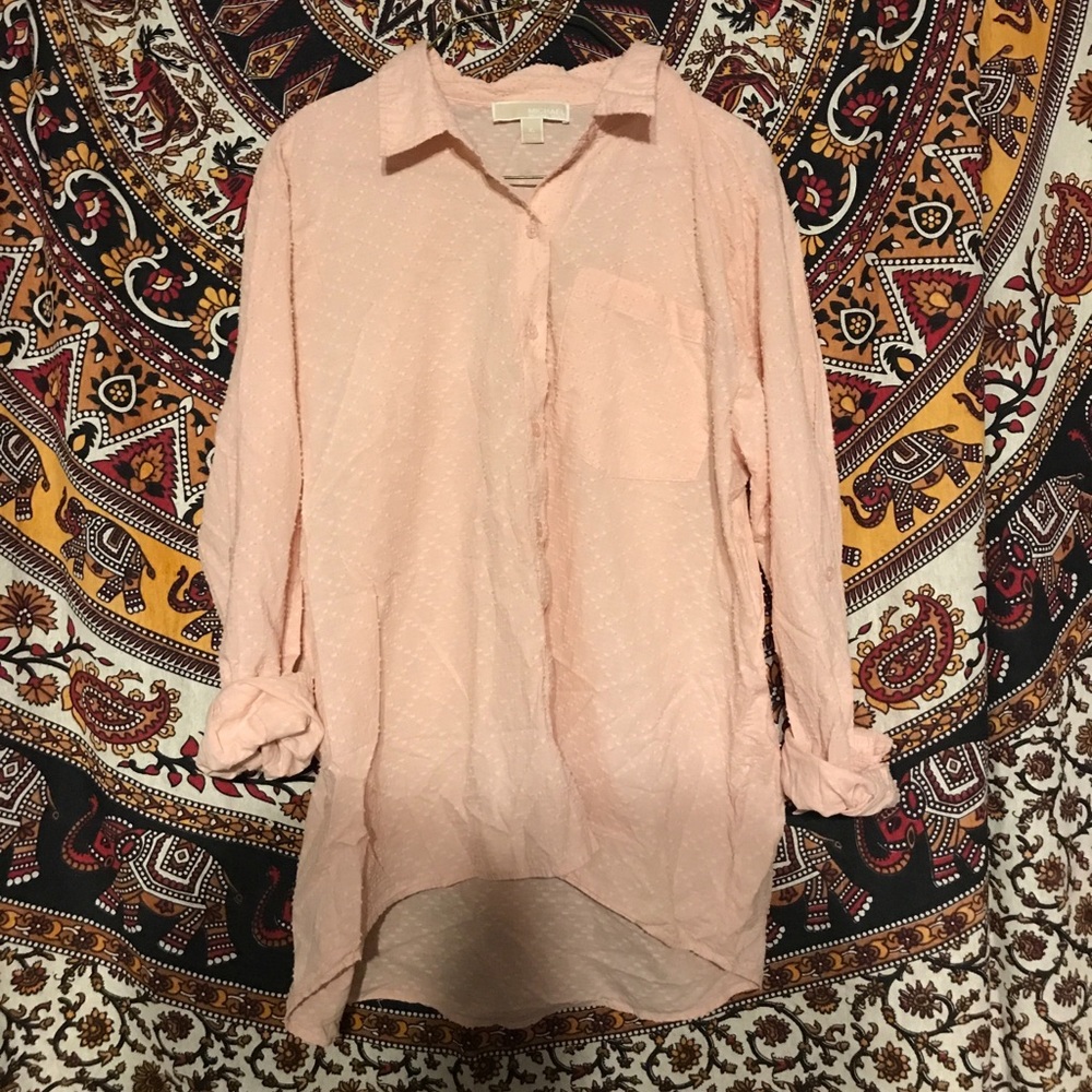 Michael Kors Light Button Up Shirt